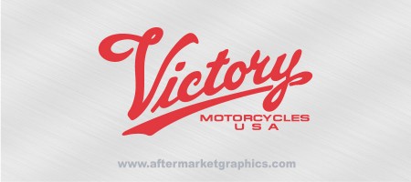 Victory Motorcycles Decals - Pair (2 pieces)
